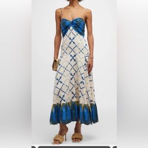 Alexis NWT Nuri Dress Rorschach Blue - Size M